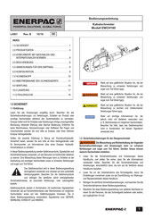 Enerpac EWCH180 Bedienungsanleitung