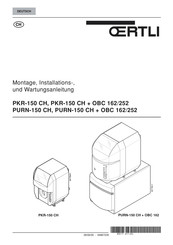 Oertli PKR-150 CH Montage-, Installations- Und Wartungsanleitung