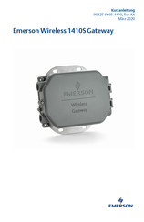 Emerson 1410S Kurzanleitung