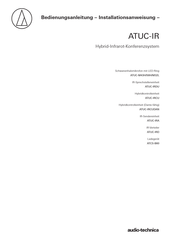 Audio-Technica ATCS-B60 Bedienungsanleitung, Installationsanweisung