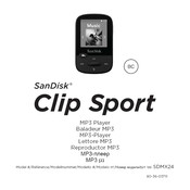 SanDisk Clip Sport Kurzanleitung