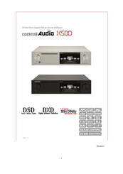 CocktailAudio X50D Bedienungsanleitung