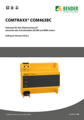 Bender COMTRAXX COM463BC Handbuch