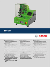 Bosch EPS 205 Originalbetriebsanleitung