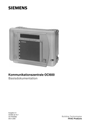 Siemens OCI600 Basisdokumentation