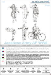 Eduard Japanese Army AF WWII Bedienungsanleitung
