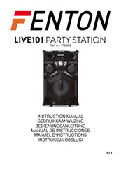 Fenton LIVE101 Party Station Bedienungsanleitung