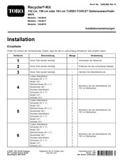 Toro 140-8016 Installationsanweisungen