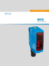 SICK WTF16P 4 Serie Betriebsanleitung