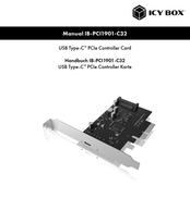 Icy Box IB-PCI1901-C32 Handbuch