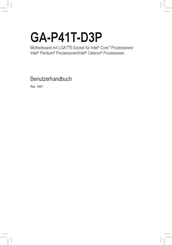 Gigabyte GA-P41T-D3P Benutzerhandbuch