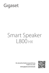 Gigaset Smart Speaker L800HX Bedienungsanleitung