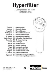 Parker Hiross HFN 005-370 Benutzerhandbuch