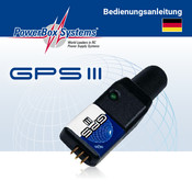 PowerBox Systems GPS III Bedienungsanleitung