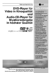 LG DVD-3200E Gebrauchsanleitung