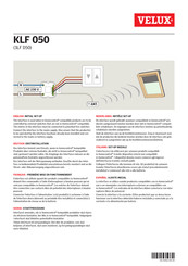 Velux KLF 050 Installationsanleitung