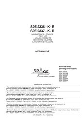 Space SDE 2337 R Bedienungsanleitung