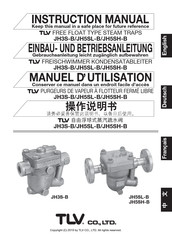 TLV JH3-X Einbau- Und Betriebsanleitung