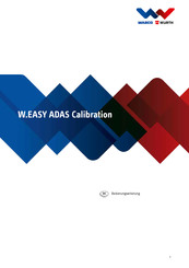 WABCO Würth W.EASY ADAS Calibration Bedienungsanleitung