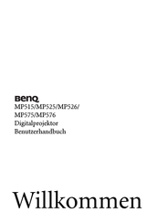 BenQ MP576 Benutzerhandbuch