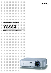 NEC VT770 Bedienungshandbuch