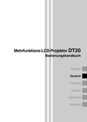NEC DT20 Bedienungshandbuch