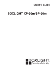 BOXLIGHT XP-60m Bedienungsanleitung