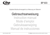 IBP BP 603 Gebrauchsanweisung