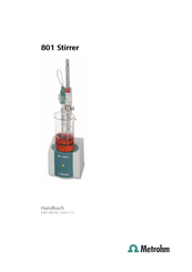 Metrohm 801 Magnetic Stirrer Handbuch