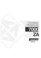 vismaravetro 7000ZA Montageanleitungen