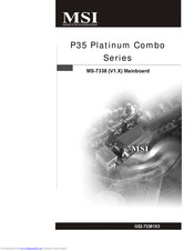 MSI P35 Platinum Serie Bedienungsanleitung