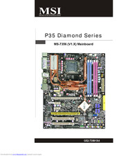 MSI P35 Diamond Serie Bedienungsanleitung