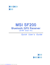 MSI SF200 Kurzanleitung