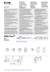Eaton RMQ-Titan M22-SWD Serie Montageanweisung