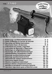 Kerbl 17460 Bedienungs- Und Sicherheitshinweise
