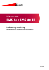 Bauer EMS-8 Serie Bedienungsanleitung