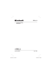 EINHELL BT-KLL 10 Originalbetriebsanleitung