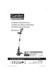garden feelings GFR 450/5 Originalbetriebsanleitung
