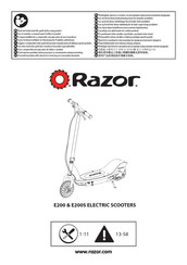 Razor E200S Handbuch