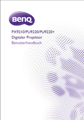 BenQ PX9210 Benutzerhandbuch