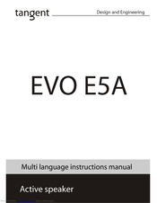 Tangent EVO E5A Bedienungsanleitung