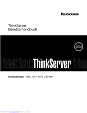 Lenovo ThinkServer 1043 Benutzerhandbuch