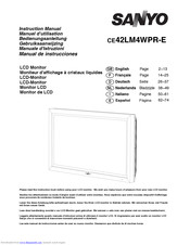 Sanyo CE42LM4WPR-E Bedienungsanleitung