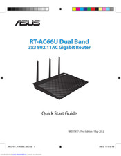 Asus RT-AC66U Dual Band Handbuch