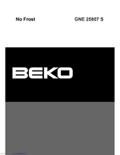 Beko GNE 25807 S Bedienungsanleitung