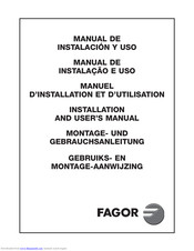 Fagor fic381e Montage- Und Gebrauchsanleitung