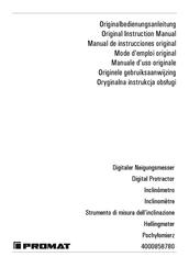 PROMAT 4000858780 Original Bedienungsanleitung