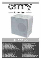 Camry Premium CR 1165 Bedienungsanweisung