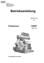 Buhler RWPR Betriebsanleitung