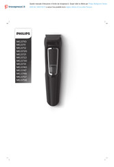 Philips Multigroom-Serie 3000 8in1 Bedienungsanleitung